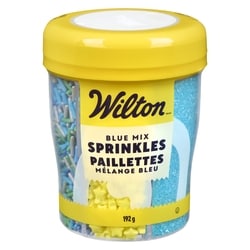 Blue, Yellow and Teal 6-Cell Sprinkle Mix, 6.77 oz.