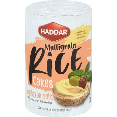 Haddar Galettes de riz au sel de l'himalaya casher 99 g, 2,01 $/100g