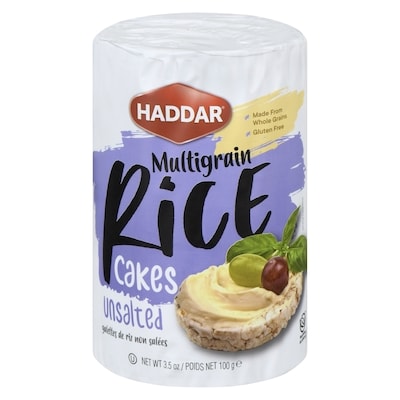 Haddar Galettes de riz non salées casher 99 g, 2,01 $/100g