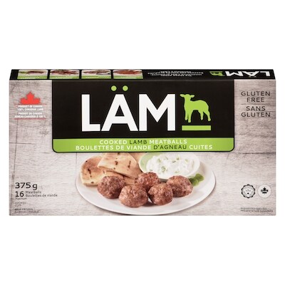 Lam Cooked Lamb Meatballs 375 g, $5.60/100g