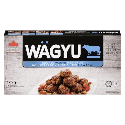 Wagyu Cooked Wagyu Meatballs 375 g, $5.60/100g