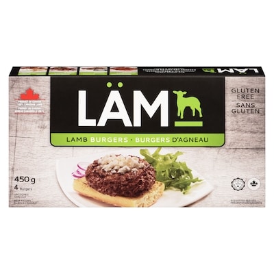 Lam Lamb Burgers 450 g, $4.66/100g
