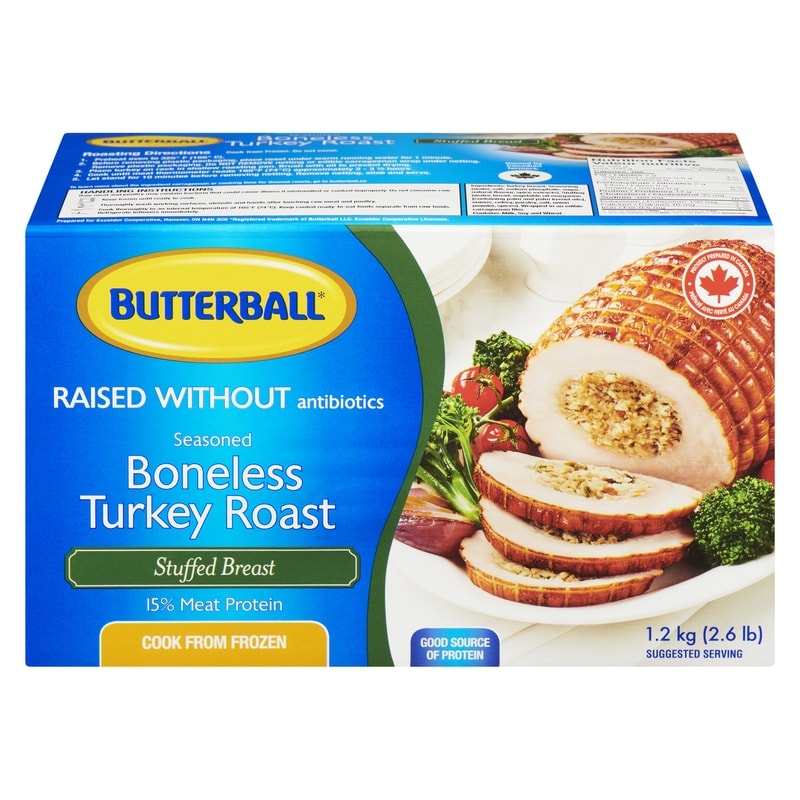 Boneless Stuffed Turkey Ball Frozen