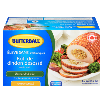 Butterball Dinde farcie désossée surgelée 1.5 kg, 1,53 $/100g