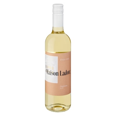 Maison Ladore Vin blanc chardonnay no 001 (Pièce d’identité requise au moment du ramassage) 750 ml, 2,29 $/100ml