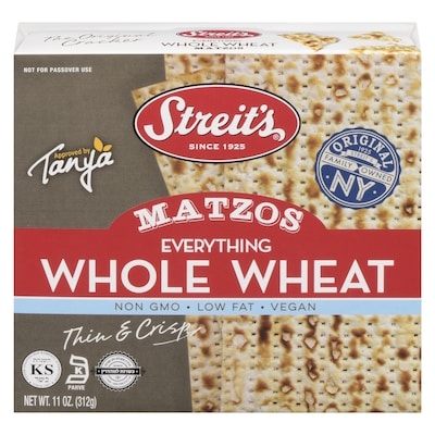 Streit's Matzos Everything Whole Wheat 312 g, $2.56/100g