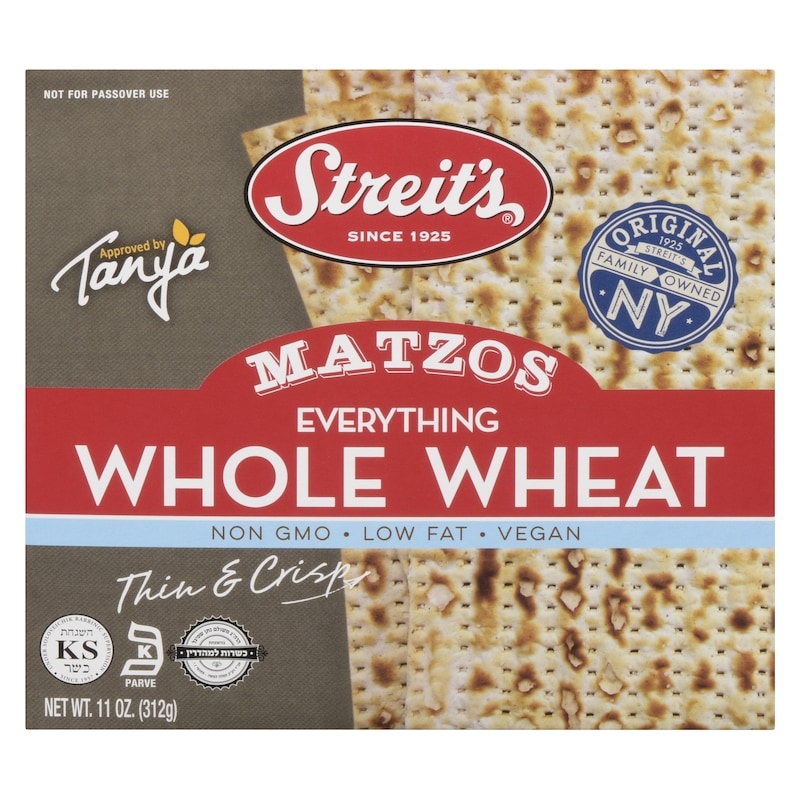 Matzos Everything Whole Wheat