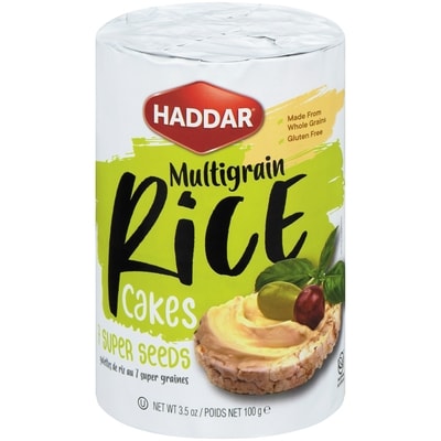 Haddar Galettes de riz au 7 super graines casher 99 g, 2,01 $/100g