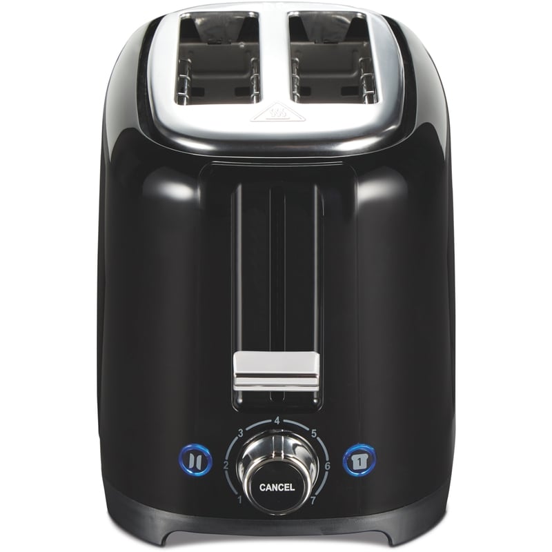 Suretoast Toaster, 2 Slice, Black
