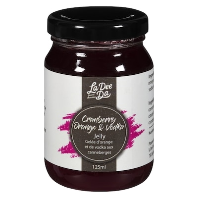 La Dee Da Cranberry Orange & Vodka Jelly 125 ml, $7.19/100ml