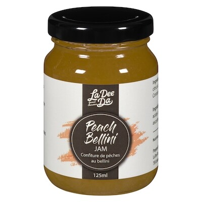 La Dee Da Peach Bellini Jam 125 ml, $7.19/100ml