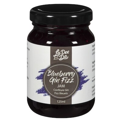 La Dee Da Blueberry Gin Fizz Jam 125 ml, $7.19/100ml