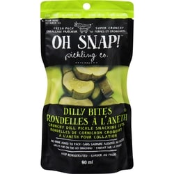 Oh Snap Hot N' Spicy Pickle Snacking Cuts Hottie Bites - 90 ml