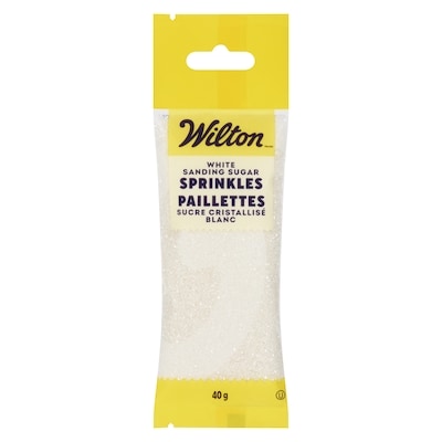 Wilton White Sanding Sugar Pouch, 40 g 40 g, $4.48/100g