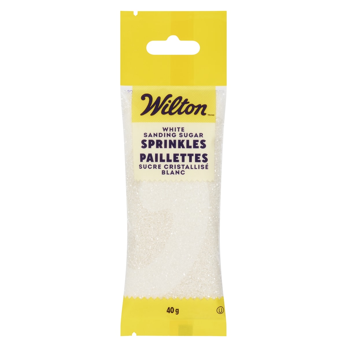 Wilton Sachet de sucre cristallisé blanc, 40 g  40 g, 4,48 $/100g