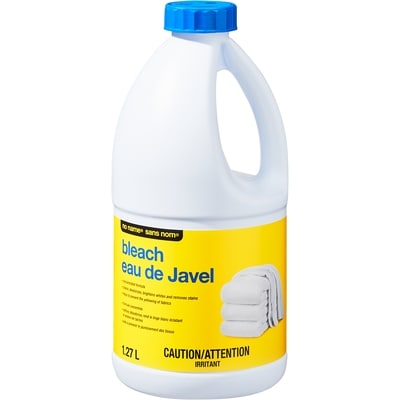 No Name Bleach 1.27 l, $0.20/100ml