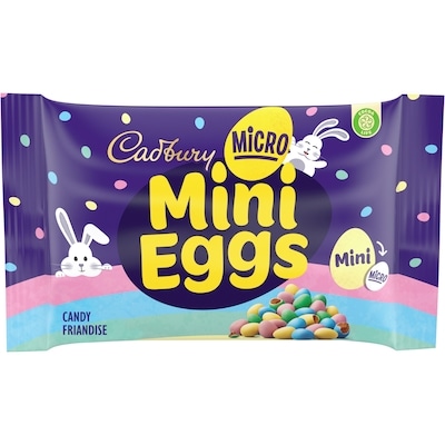 Cadbury Micro Mini Eggs, Easter Chocolatey Candy, Case 48x33.0 g, $3.72/100g