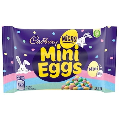 Cadbury Micro Mini Eggs pour Pâques 33 g, 4,52 $/100g