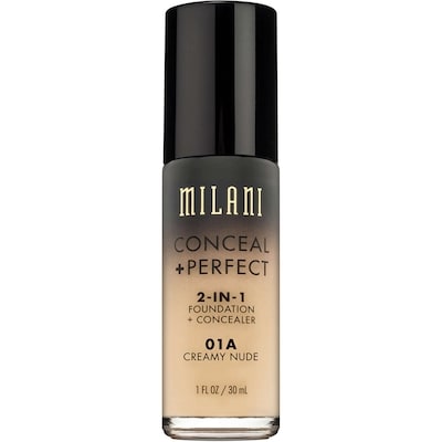 Milani Conceal + Perfect™ 2-In-1 Foundation + Concealer 01a Creamy Nude 1 ea, $15.99/1ea