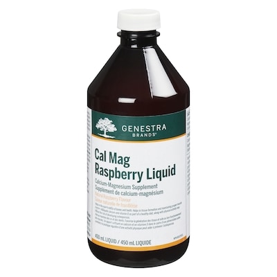 Genestra Cal Mag Raspberry Liquid Natural Raspberry Flavour 1 ea, $45.99/1ea