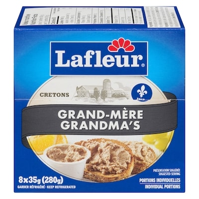 Lafleur Cretons grand-mère 200 g, 4,00 $/100g