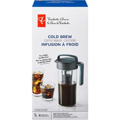 President's Choice Cold Brew Maker 1 ea, $10.00/1ea