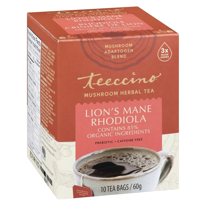 Mushroom Herbal Tea Lion's Mane Rhodiola