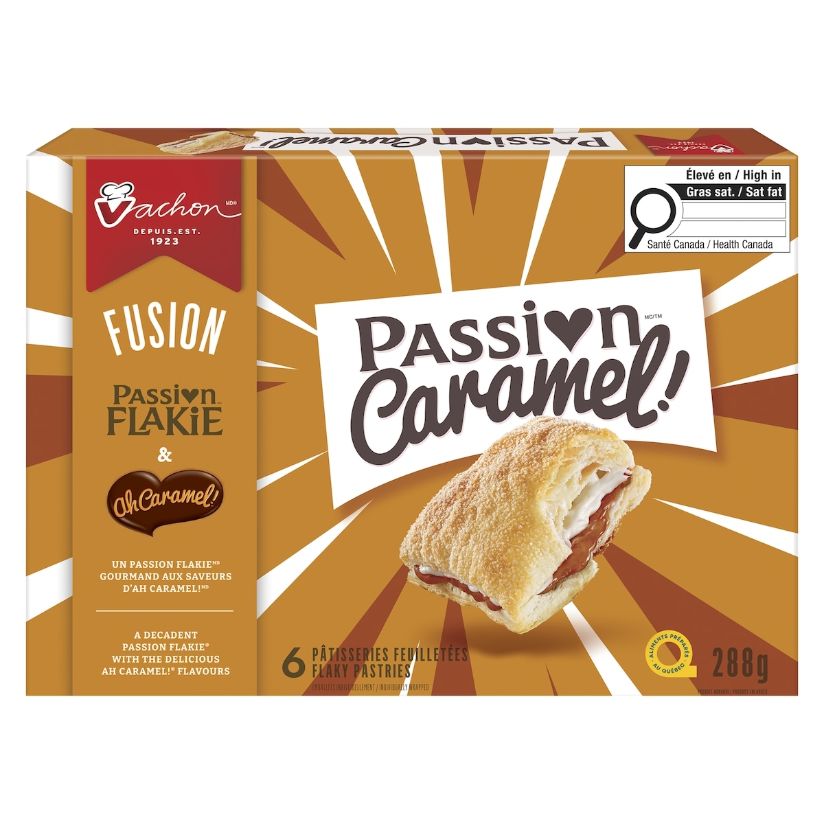 Vachon Passion Caramel!™ Caramel Flaky Pastries 288 g, $1.91/100g