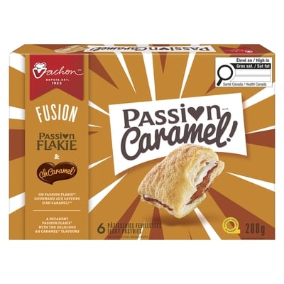 Vachon Passion Caramel!ᴹᴰ Flaky Pastries Pack of 6 288 g, 1,39 $/100g