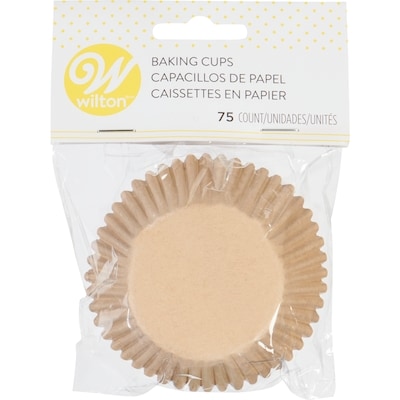 Wilton Kraft Paper Cupcake Liners, 75-Count 75 ea, $0.04/1ea