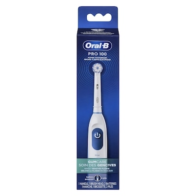 Oral-B Brosse à dents électrique Pro 100 Gum Care  1 ea, 17,00 $/1ch