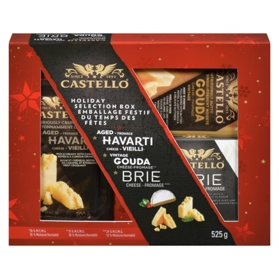 Castello Holiday Selection Box 525 g, $2.86/100g