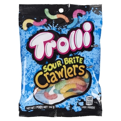 Trolli Sour Brite Crawlers Candy 142 g, $2.11/100g
