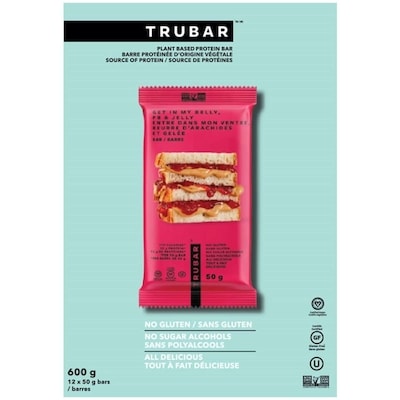 Trubar Get In My Belly, Pb & Jelly 12x50.0 g, $5.17/100g