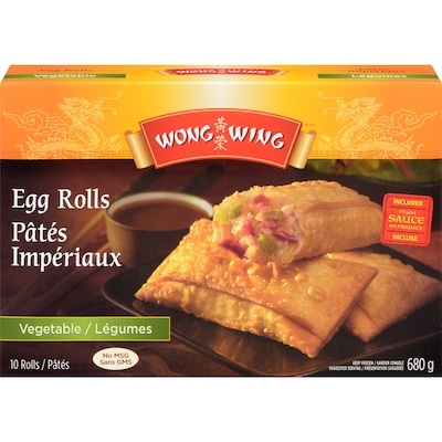 Wong Wing Egg Rolls Vegetable 680 g, $1.47/100g