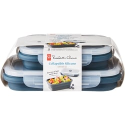 President's Choice Collapsible Silicone Container Set - 2Pack Small 2 ea, $4.50/1ea