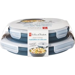 le Choix du Président Ensemble de 2 contenants pliables en silicone – Grand 2 ea, 7,50 $/1ch