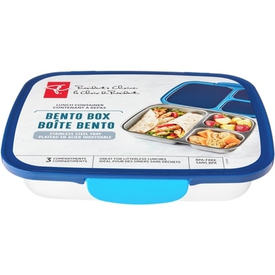 le Choix du Président Boîte à lunch Bento – Bleu 1 ea, 18,00 $/1ch