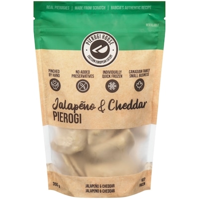 Pierogi House Pierogi, Jalapeno & Cheddar 350 g, $2.85/100g