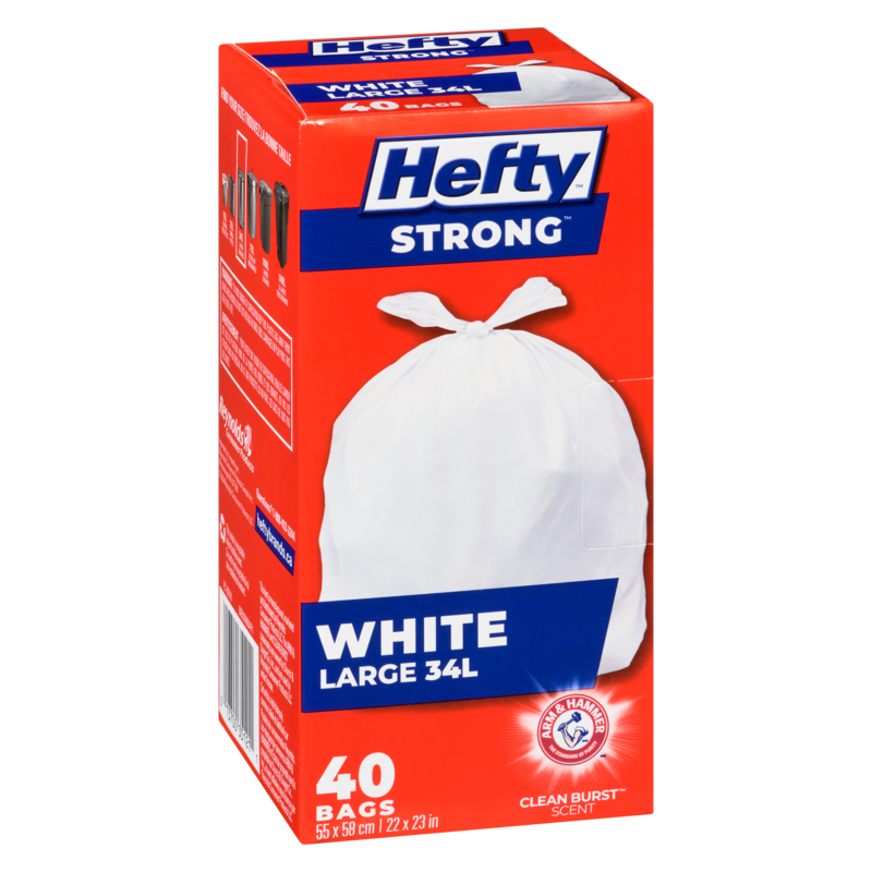 Strong Easy Flaps Kitchen Bags Large 34 L