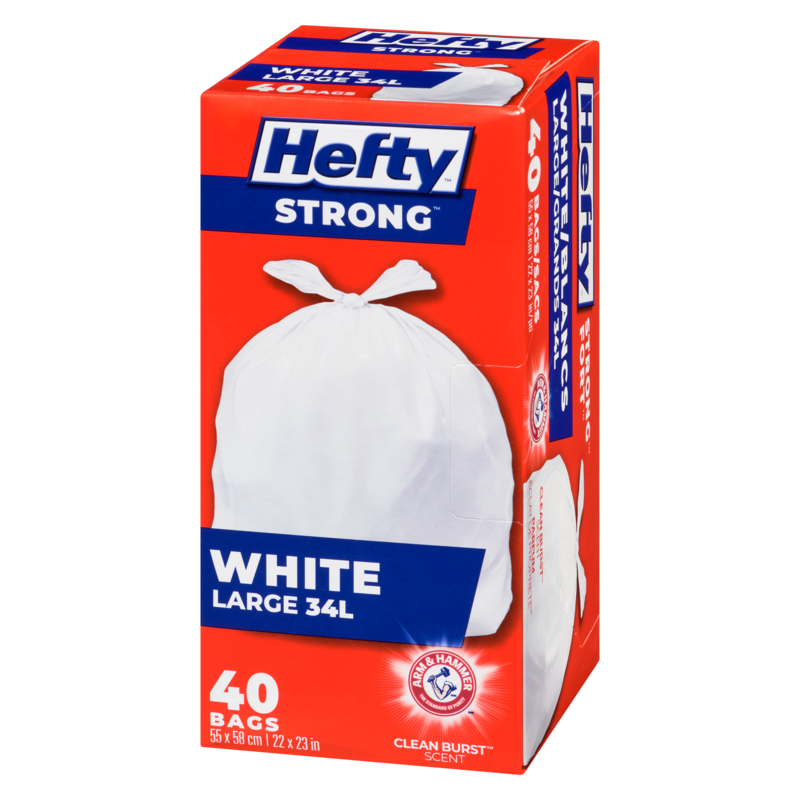 Strong Easy Flaps Kitchen Bags Large 34 L