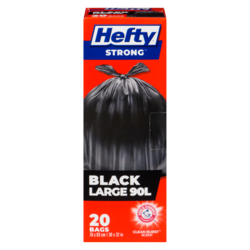 Strong Easy Flaps Garbage Bags Large 77 L