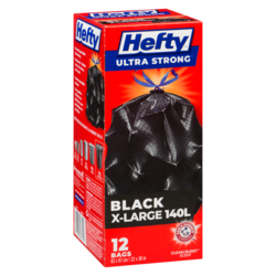 Hefty Ultra Strong Drawstring Garbage Bags Extra Large 121 L - 12
