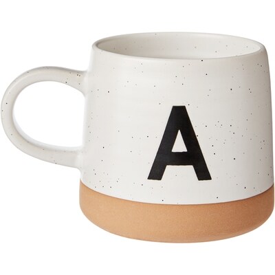 Grande tasse à monogramme (A)