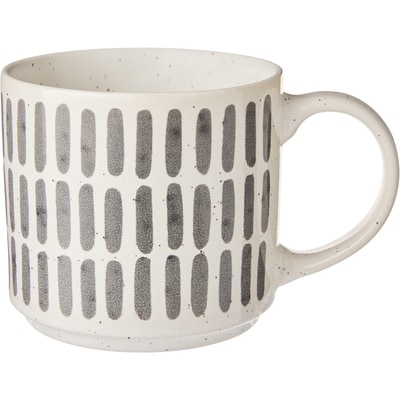 Life at Home Tasse à impression au tampon – Tiret 1 ea, 7,00 $/1ch