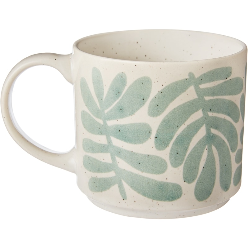 Stack Pad Print Mug -Frond