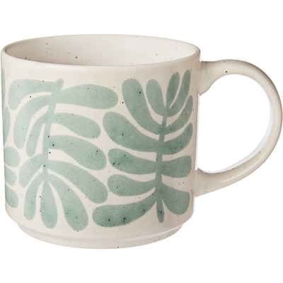 Life at Home Tasse à impression au tampon – Feuille 1 ea, 7,00 $/1ch