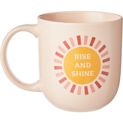 Matte Decal Mug -Sunshine
