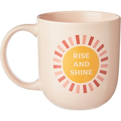 Matte Decal Mug -Sunshine