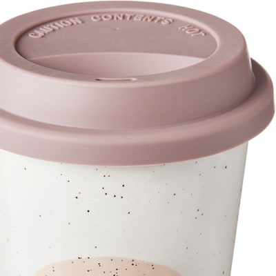 Grande tasse de voyage en céramique – Lavande